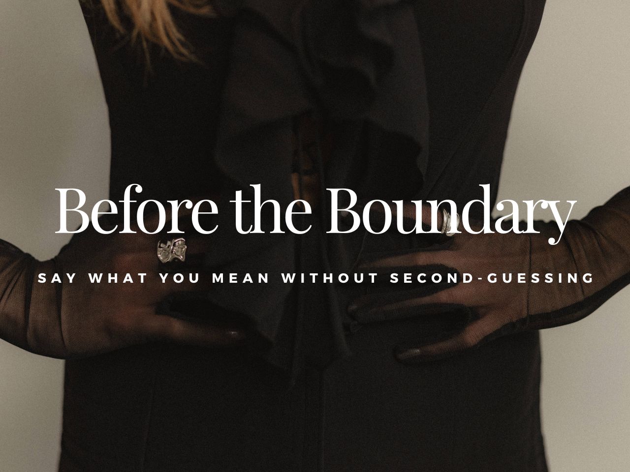Boundaries Assessment Banner