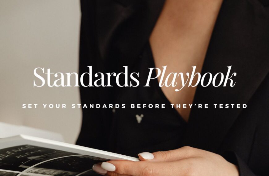 The Personal Standards Playbook
